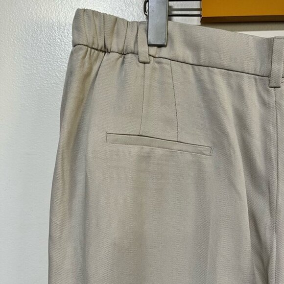 Zara Taupe Relaxed Tapered Pants - Size XL - Picture 7 of 11